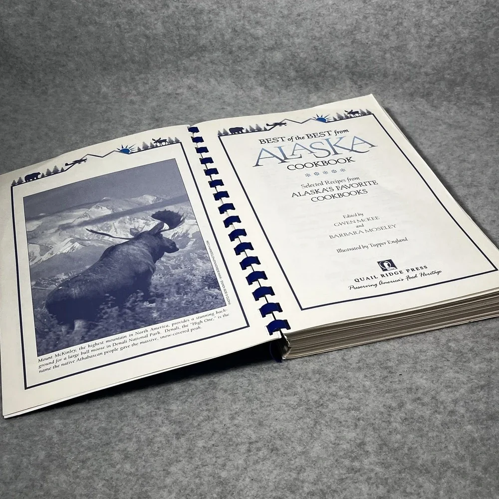 Best Alaska Cookbook Favorite Recipes Softcover Spiral Culture Travel Collection